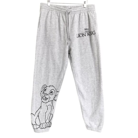 Disney Lion King Sweatpants Light Grey Heather Size XXL - Picture 1 of 7